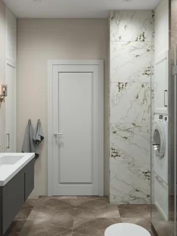 Интерьер ванной  смотреть на Basicdecor
