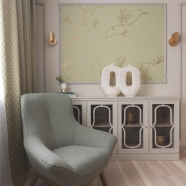 Интерьер гостиной в неоклассике смотреть на Basicdecor