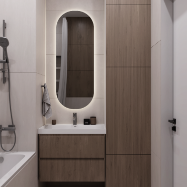 Интерьер ванной  смотреть на Basicdecor