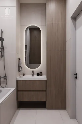 Интерьер ванной  смотреть на Basicdecor