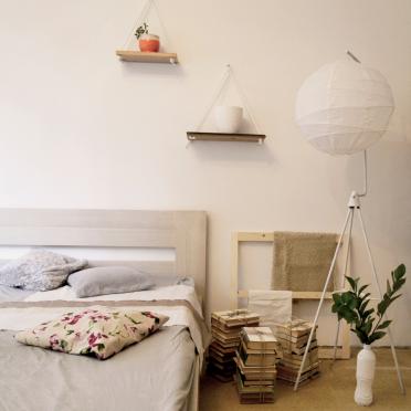 Интерьер спальни в скандинавском стиле смотреть на Basicdecor