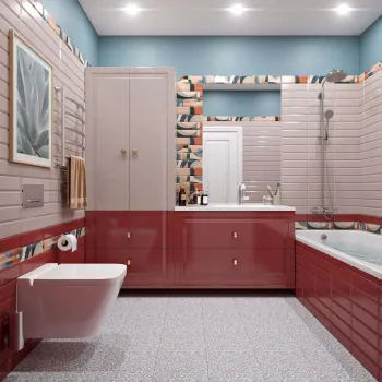 Интерьер ванной  смотреть на Basicdecor