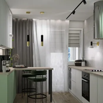 Интерьер кухни  смотреть на Basicdecor