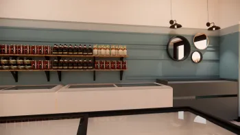 Интерьер с ресепшном  смотреть на Basicdecor