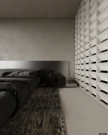 Интерьер спальни  смотреть на Basicdecor