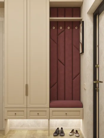 Интерьер с каретной стяжкой  смотреть на Basicdecor