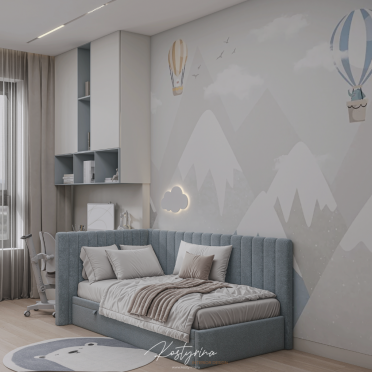 Интерьер детской  смотреть на Basicdecor