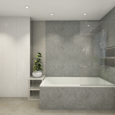 Интерьер ванной  смотреть на Basicdecor