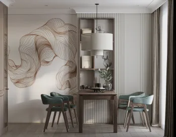 Интерьер столовой  смотреть на Basicdecor