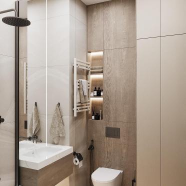Интерьер ванной  смотреть на Basicdecor