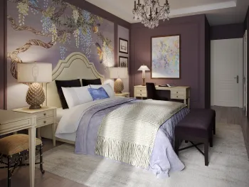 Интерьер спальни в неоклассике смотреть на Basicdecor