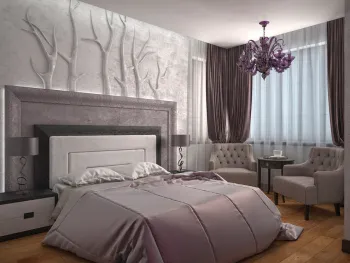 Интерьер спальни в современном стиле смотреть на Basicdecor