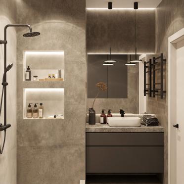 Интерьер ванной  смотреть на Basicdecor