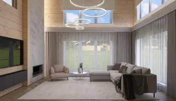 Интерьер гостиной  смотреть на Basicdecor