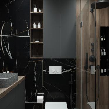 Интерьер ванной  смотреть на Basicdecor