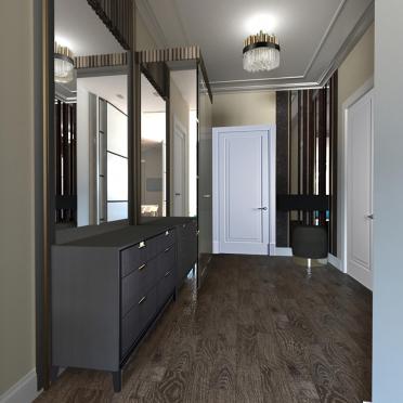 Интерьер гардеробной  смотреть на Basicdecor