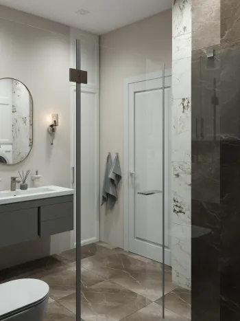 Интерьер ванной  смотреть на Basicdecor