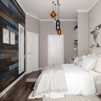 Интерьер спальни  смотреть на Basicdecor