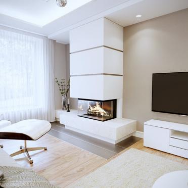 Интерьер гостиной в неоклассике смотреть на Basicdecor