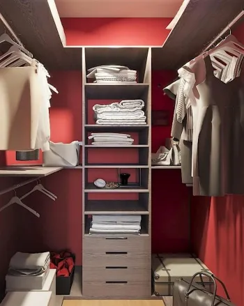 Интерьер гардеробной  смотреть на Basicdecor