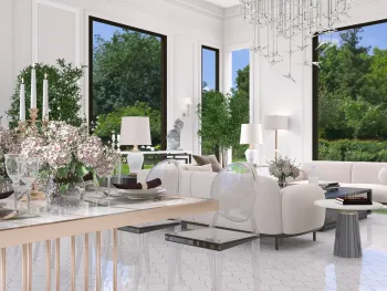 Интерьер гостиной  смотреть на Basicdecor