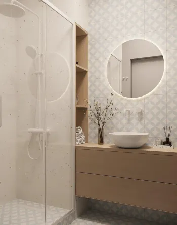 Интерьер ванной  смотреть на Basicdecor