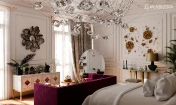 Интерьер спальни  смотреть на Basicdecor