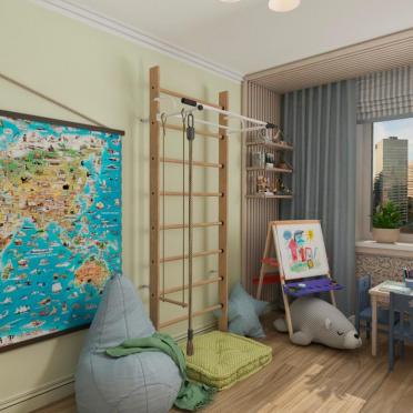 Интерьер с для мальчика в неоклассике смотреть на Basicdecor