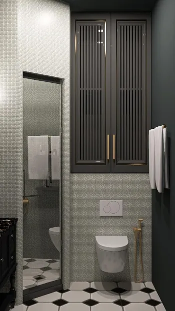 Интерьер ванной  смотреть на Basicdecor