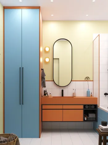 Интерьер ванной  смотреть на Basicdecor