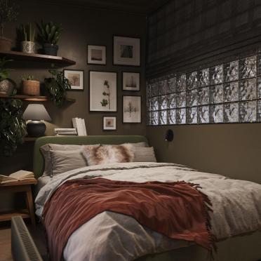 Интерьер спальни  смотреть на Basicdecor