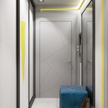 Интерьер прихожей в современном стиле смотреть на Basicdecor
