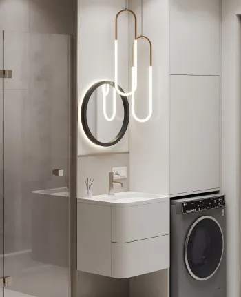 Интерьер ванной  смотреть на Basicdecor