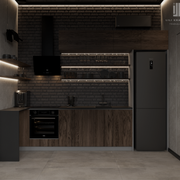 Интерьер кухни в современном стиле смотреть на Basicdecor