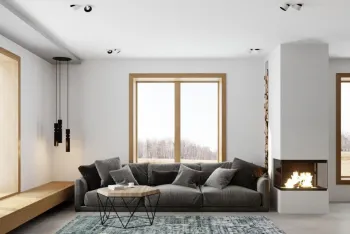 Интерьер гостиной в современном стиле смотреть на Basicdecor