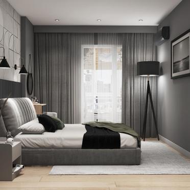 Интерьер спальни  смотреть на Basicdecor