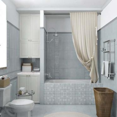 Интерьер ванной в ретро смотреть на Basicdecor