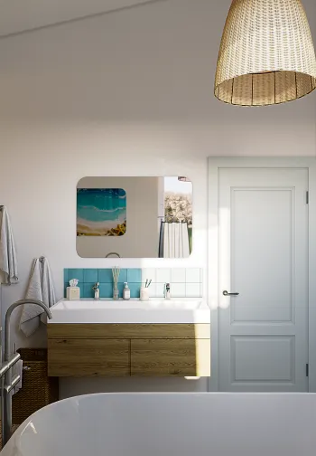 Интерьер ванной  смотреть на Basicdecor