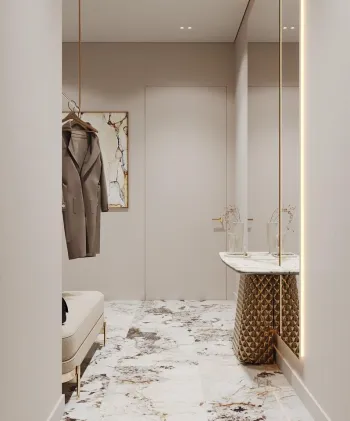 Интерьер прихожей  смотреть на Basicdecor