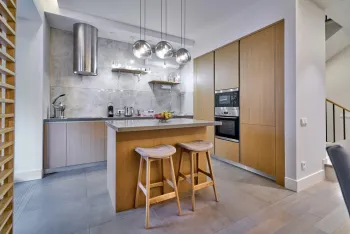 Интерьер кухни в современном стиле смотреть на Basicdecor