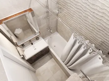 Интерьер ванной  смотреть на Basicdecor