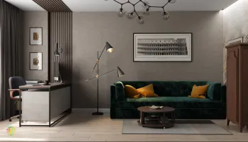 Интерьер гостиной  смотреть на Basicdecor