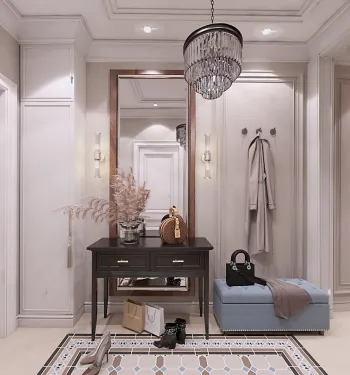 Интерьер прихожей в классическом стиле смотреть на Basicdecor