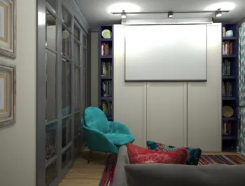 Интерьер гостиной  смотреть на Basicdecor