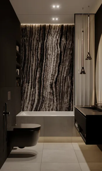 Интерьер ванной  смотреть на Basicdecor