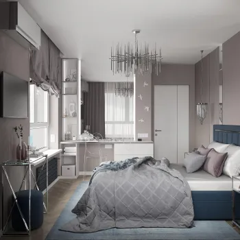 Интерьер спальни  смотреть на Basicdecor