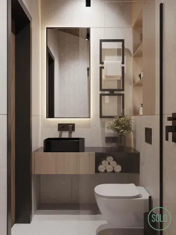 Интерьер ванной  смотреть на Basicdecor