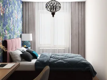 Интерьер спальни  смотреть на Basicdecor