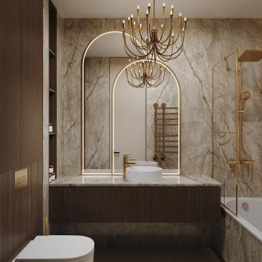 Интерьер ванной  смотреть на Basicdecor