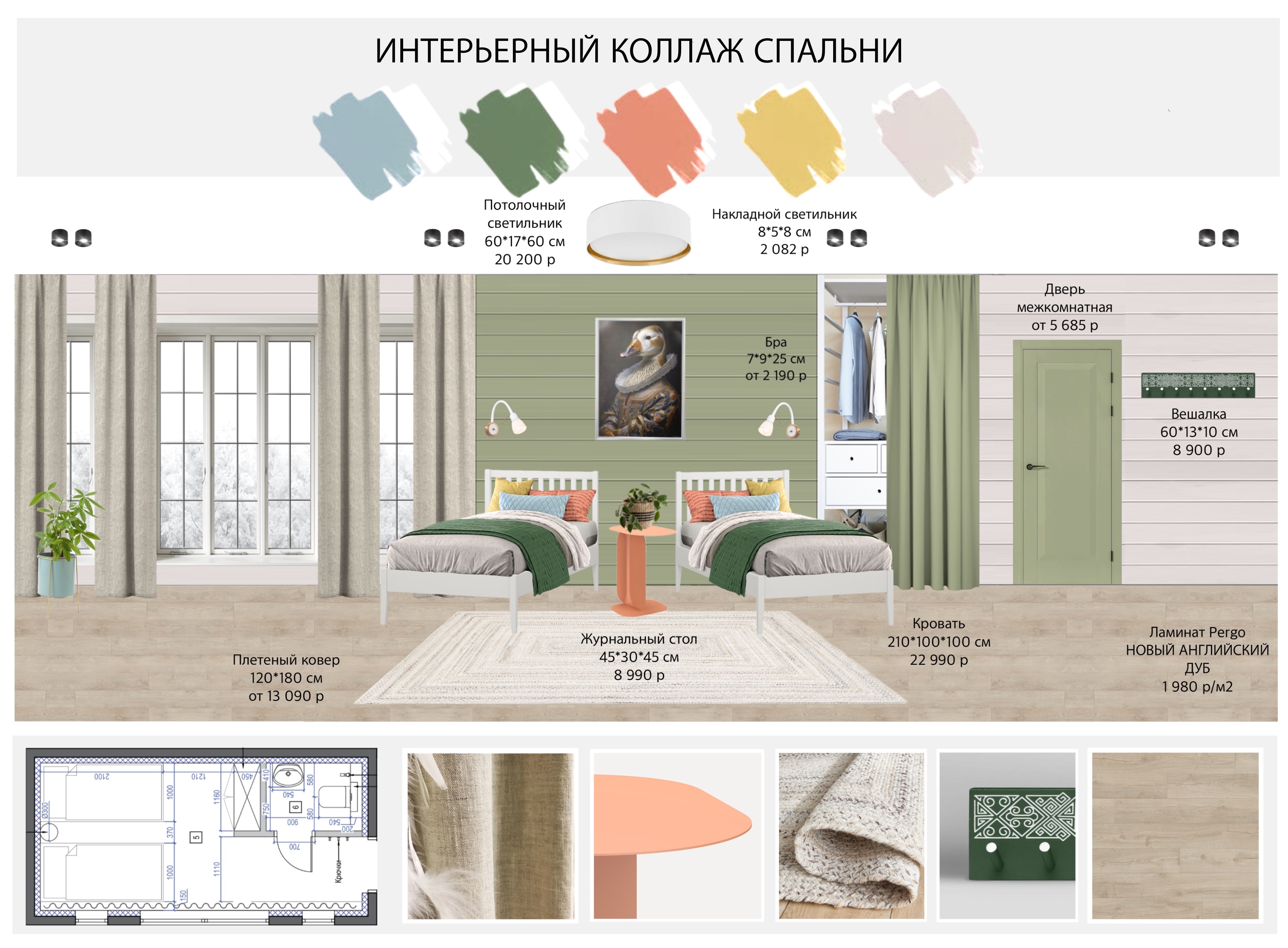 Интерьер детской  смотреть на Basicdecor